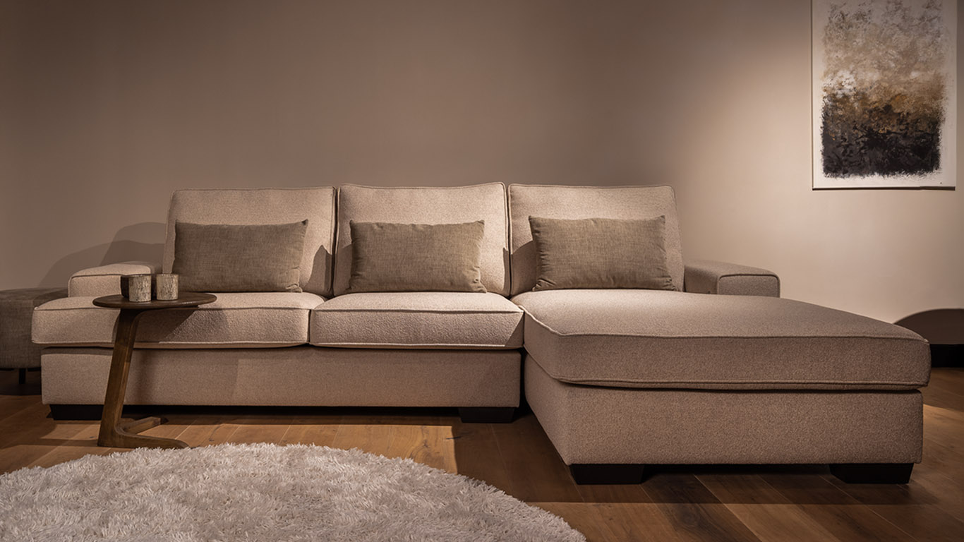 UrbanSofa Brandon Loungebank in Manilva Stone 2