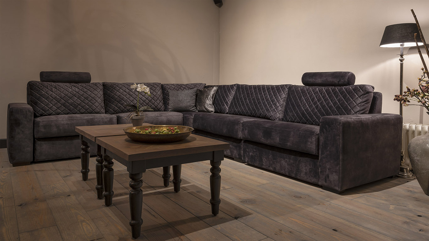 UrbanSofa Auxerre Brooklyn Hoekbank Arm L Vienna Antracite Rochdale Salontafel Liggend scaled