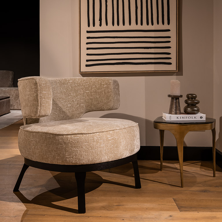 UrbanSofa Esmee Fauteuil in Lynn Nature 2