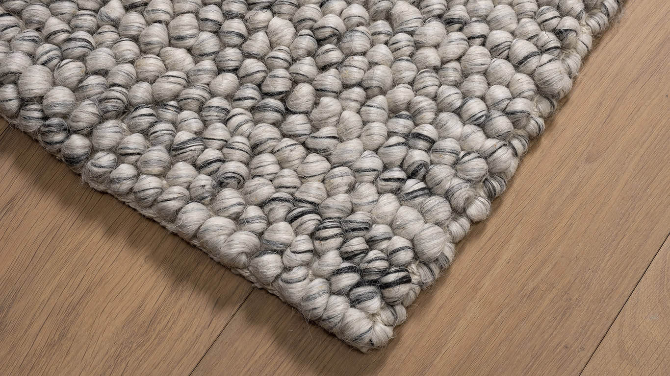 UrbanSofa Shantra Wool Cobble Vloerkleed Detail Website