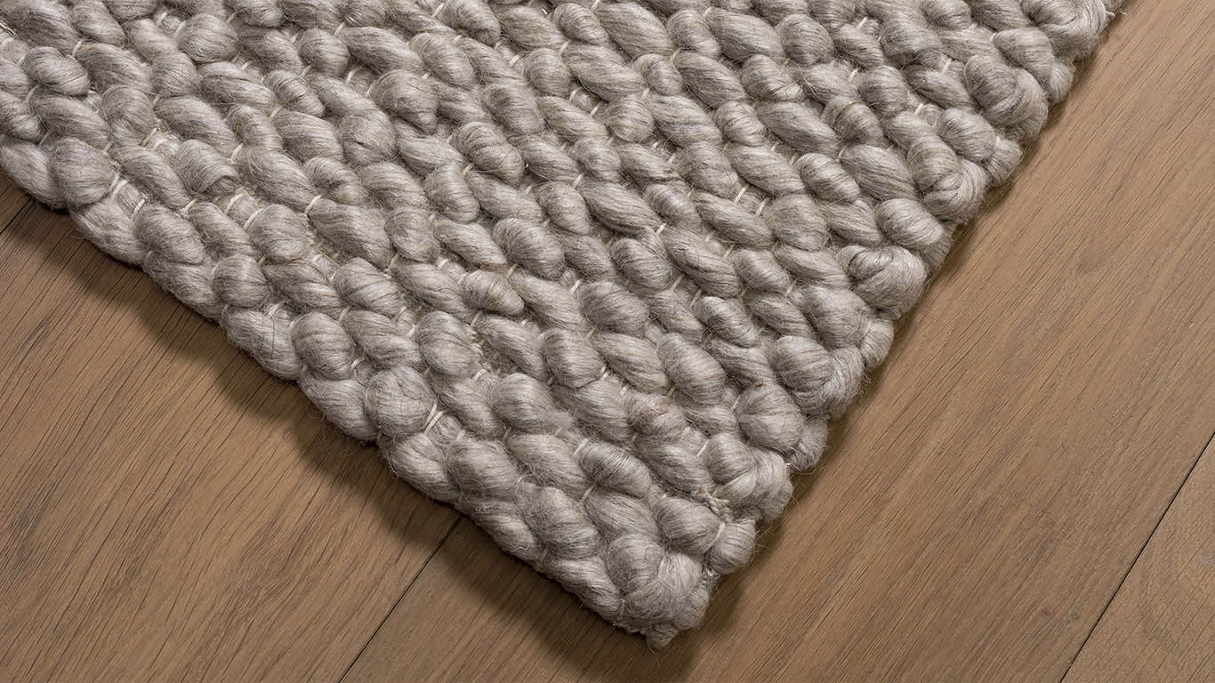 UrbanSofa Shantra Wool Honeycomb Vloerkleed Detail Website