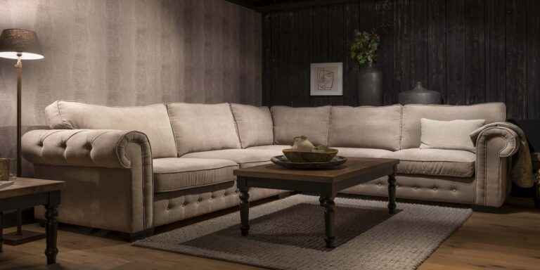 UrbanSofa San Remo Casia Hoekbank Vancouver Desert Rochdale Salontafel 2 Liggend 1