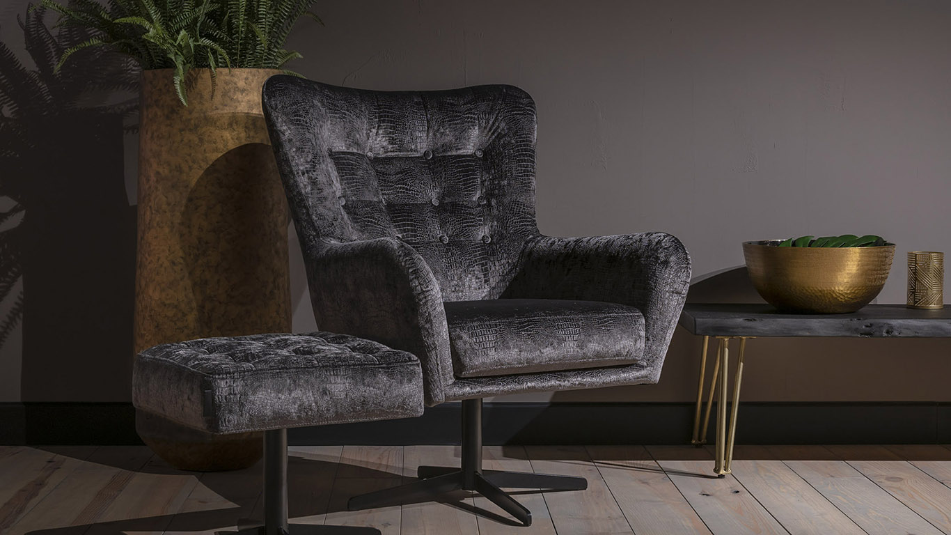 UrbanSofa Flynn Fauteuil Divine Silver Website