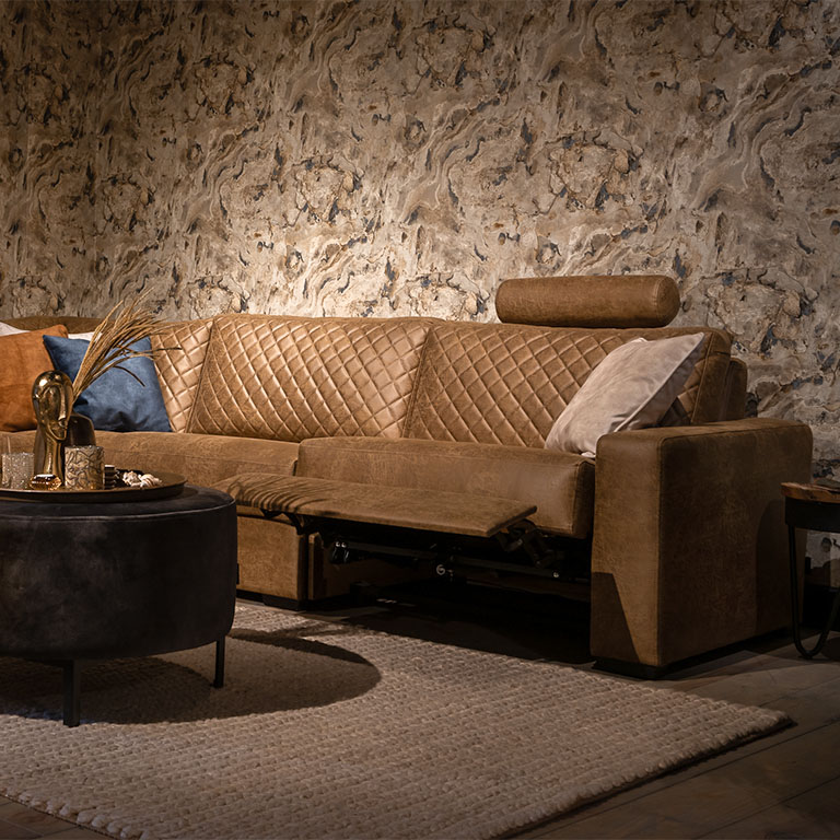 UrbanSofa Auxerre Brooklyn Hoekbank Gallardo Leder Pepper Vierkant2
