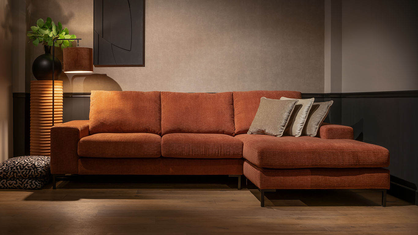 UrbanSofa Cesano Casia Loungebank Soho Old Rose Website