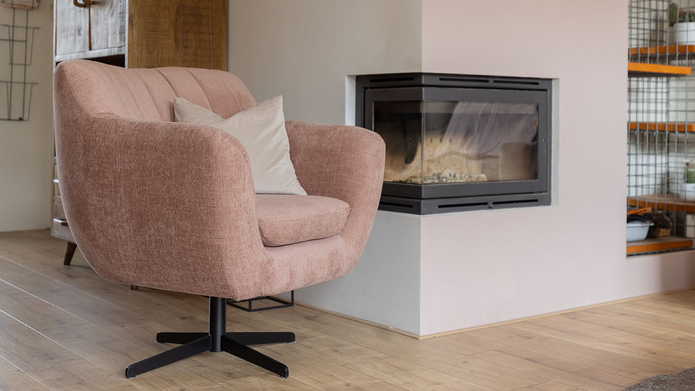 GTV AFL12 UrbanSofa Calore fauteuil Belize Rose website 1