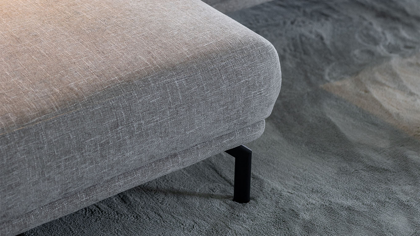 GTV AFL 37 UrbanSofa Vigo Casia Hoekbank Marseille Stone poot detail website