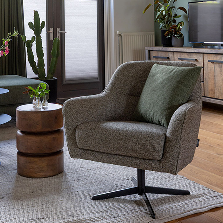 GTV AFL 39 UrbanSofa Tygo Fauteuil Turijn Slate 5