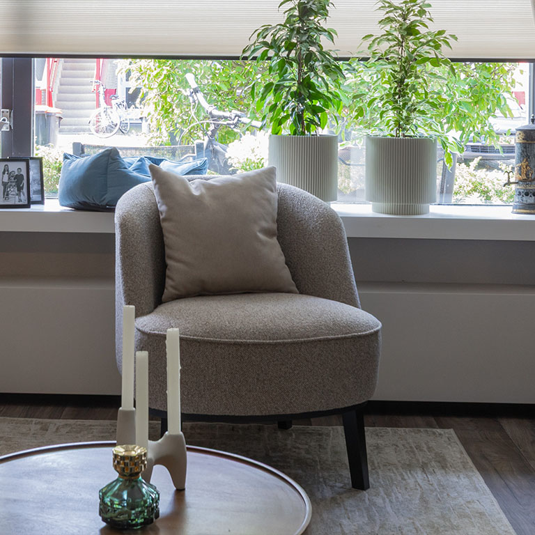 GTV AFL 1 UrbanSofa Fleur fauteuil Turijn Desert