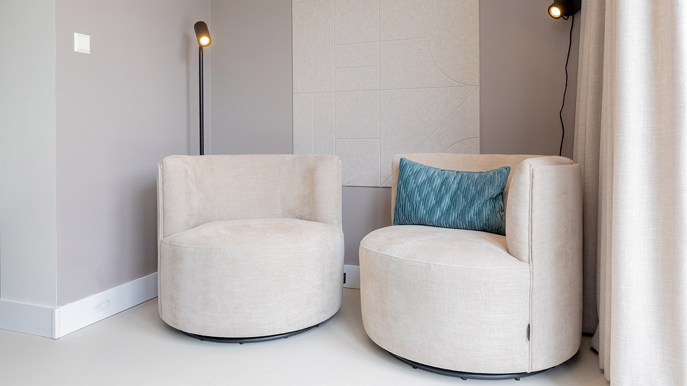 Luzia fauteuils met draaifunctie