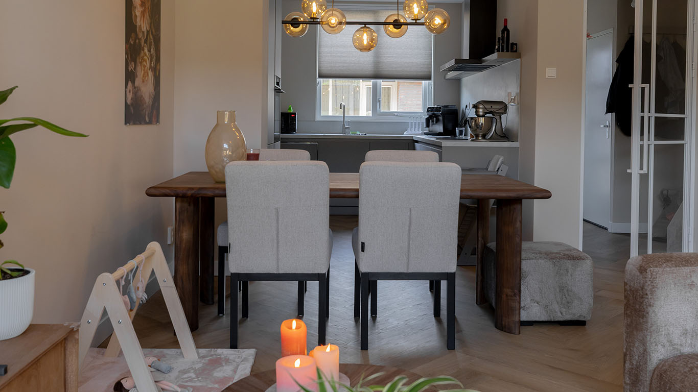 GTV AFL 7 UrbanSofa Odin eetkamerstoel Mulberry Sand 2