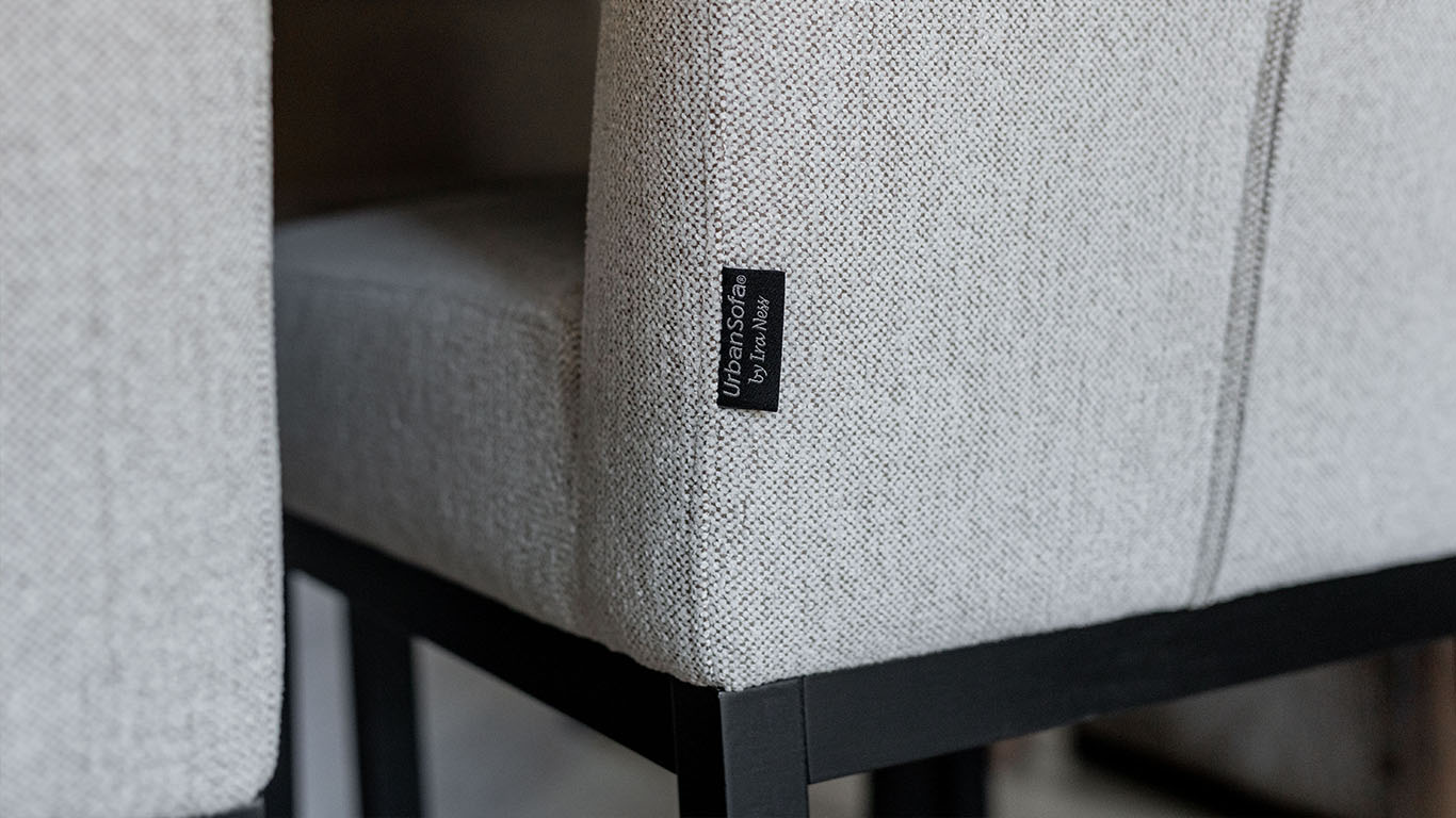 GTV AFL 7 UrbanSofa Odin eetkamerstoel Mulberry Sand label