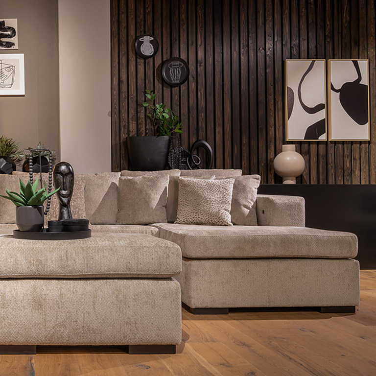 UrbanSofa Bodhi Hoekbank in Piemonte Desert 4