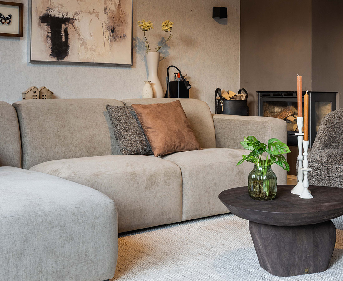 GTV AFL 21 UrbanSofa Pebble loungebank Fleur fauteuil slider