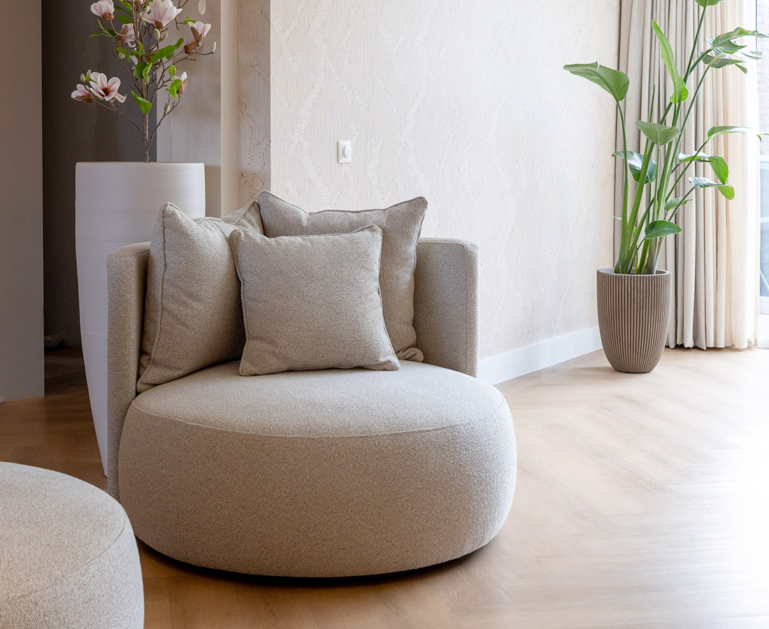 GTV AFL 27 UrbanSofa Nova Fauteuil in Turijn Sand Home Slider