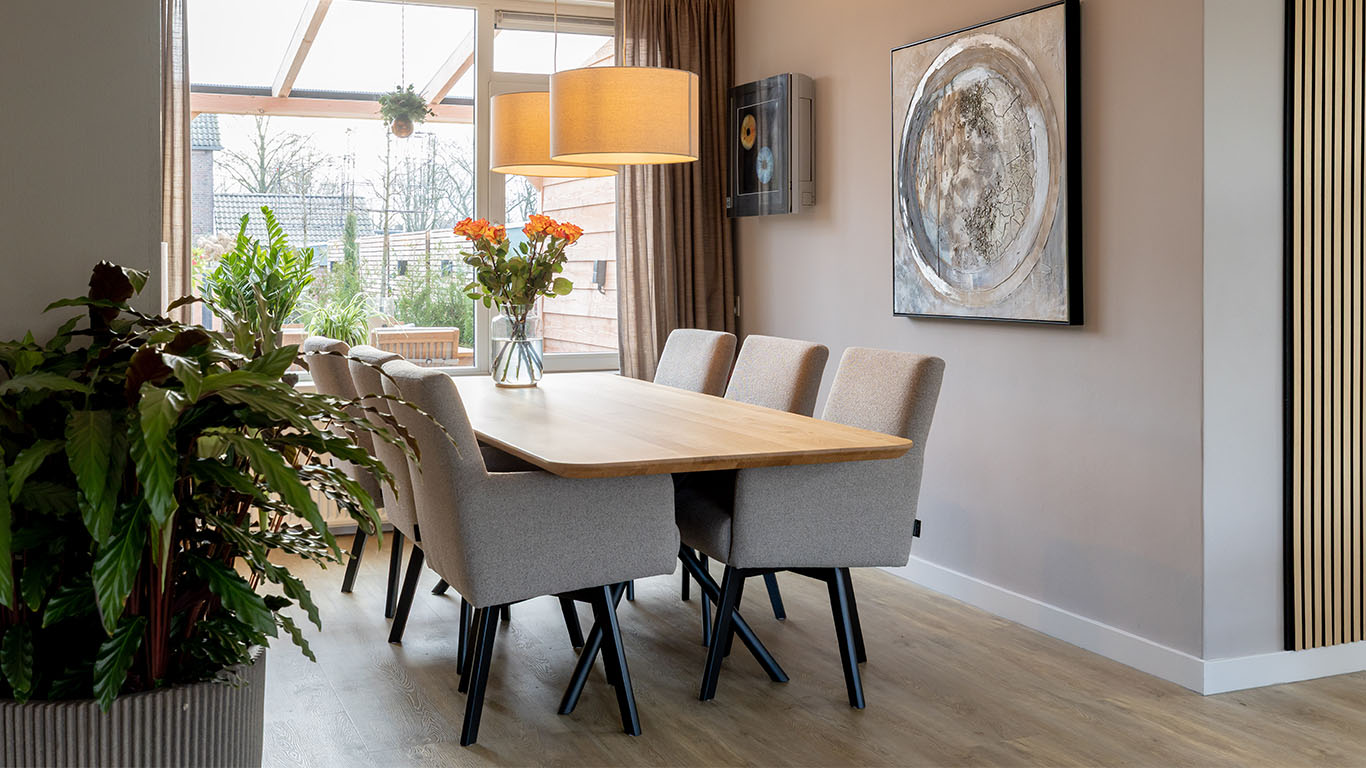 GTV AFL 20 UrbanSofa Mika Eetkamerstoelen in Manilva Sand 7