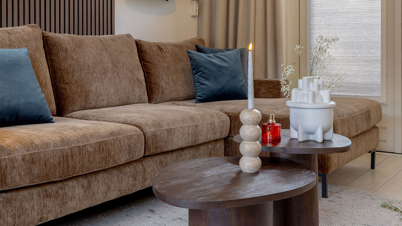 GTV AFL 22 UrbanSofa Lausanne Loungebank in Whistler Mocca 5