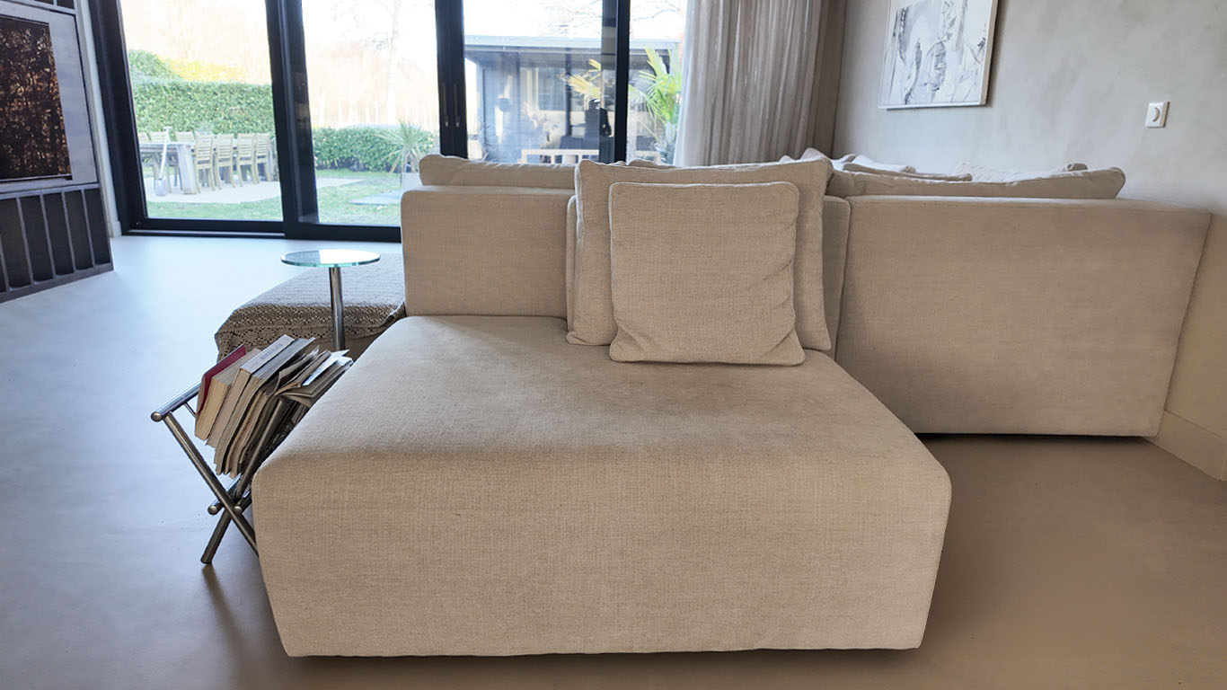 UrbanSofa Tommy Elementen Bank I land in Palazzo Sand 1