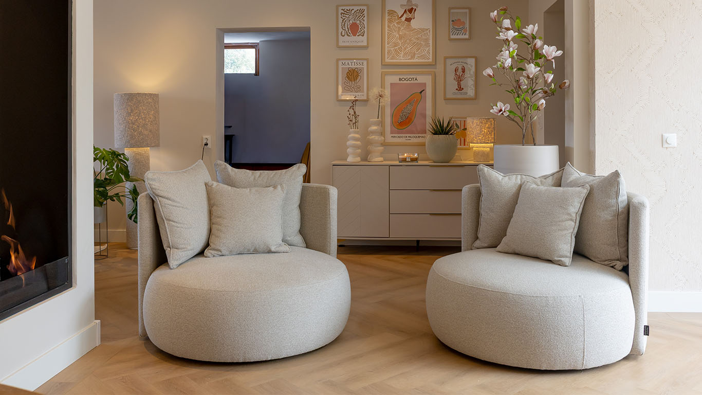 GTV AFL 27 UrbanSofa Nova Fauteuils in Turijn Sand 1