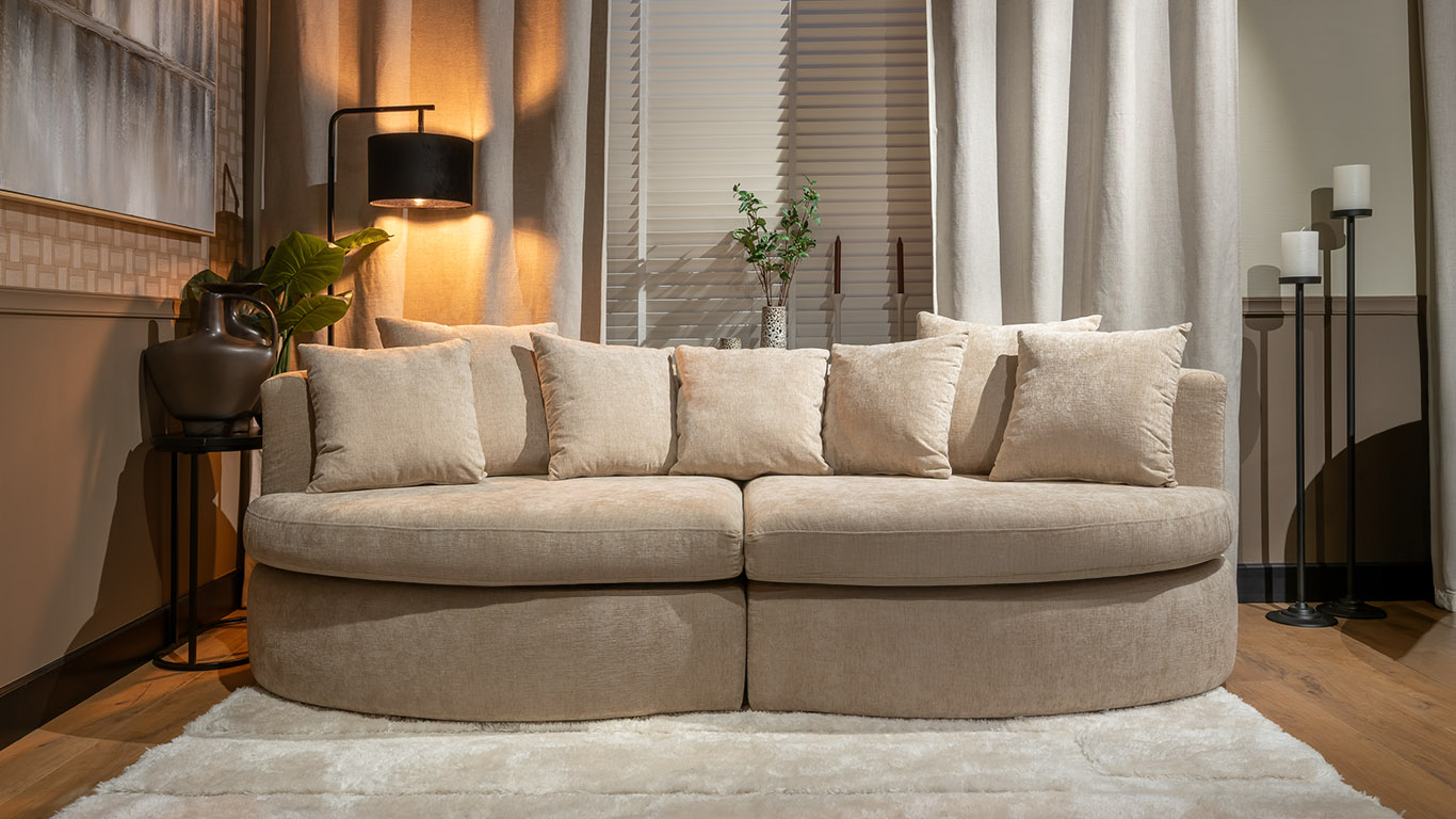 UrbanSofa Ella Sofa in Charmonix Sand 2