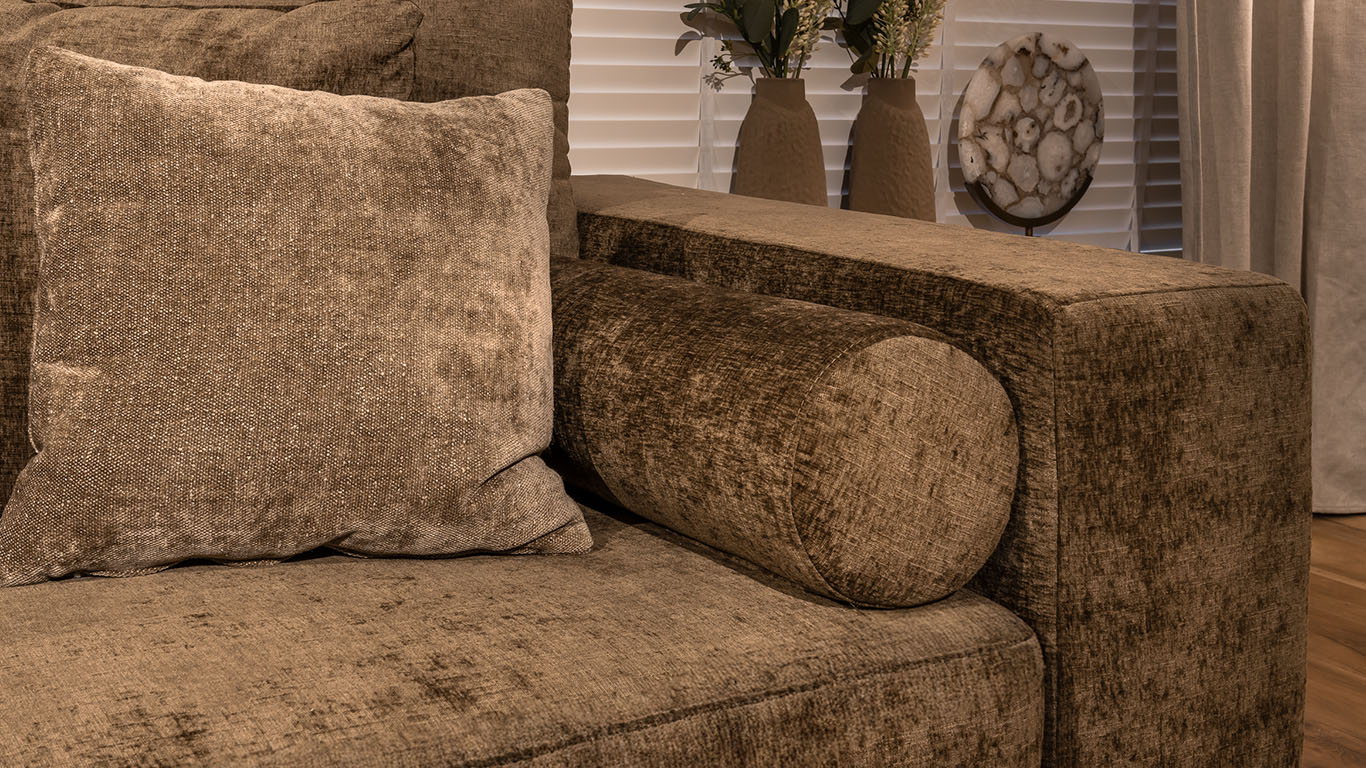 UrbanSofa RPL Rolkussens in Charmonix Espresso