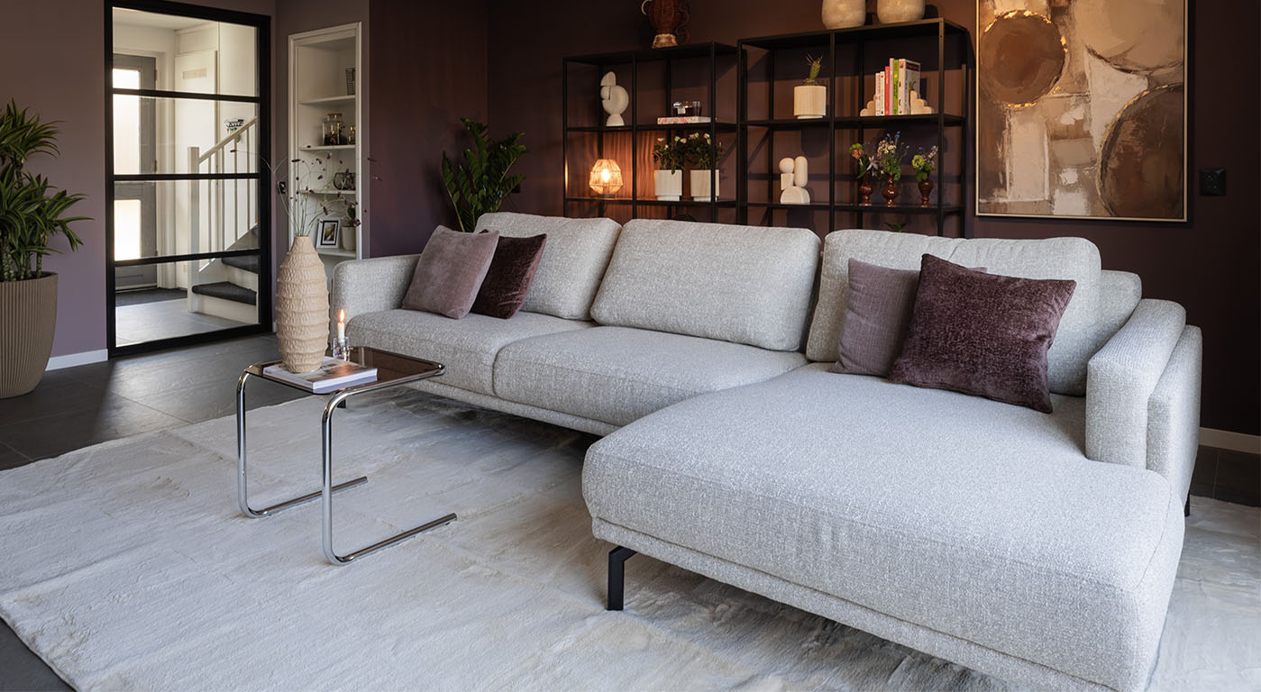 GTV AFL 29 UrbanSofa Vigo Loungebank in Carmel Sand 3