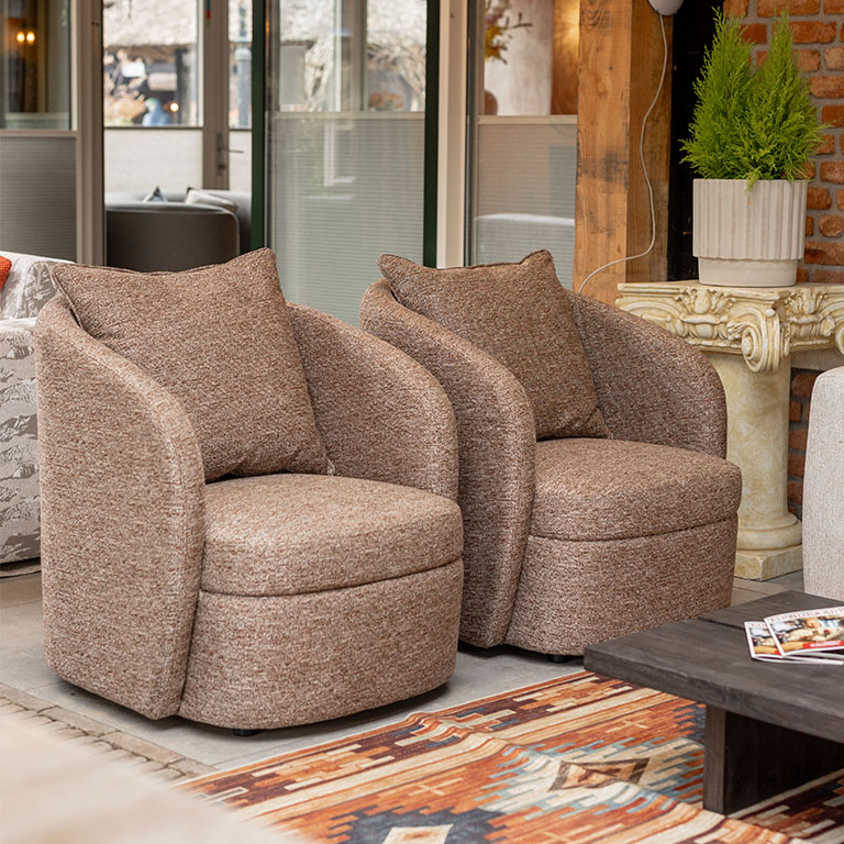 GTV AFL 31 UrbanSofa Venice Fauteuils in Tundra Soak 7