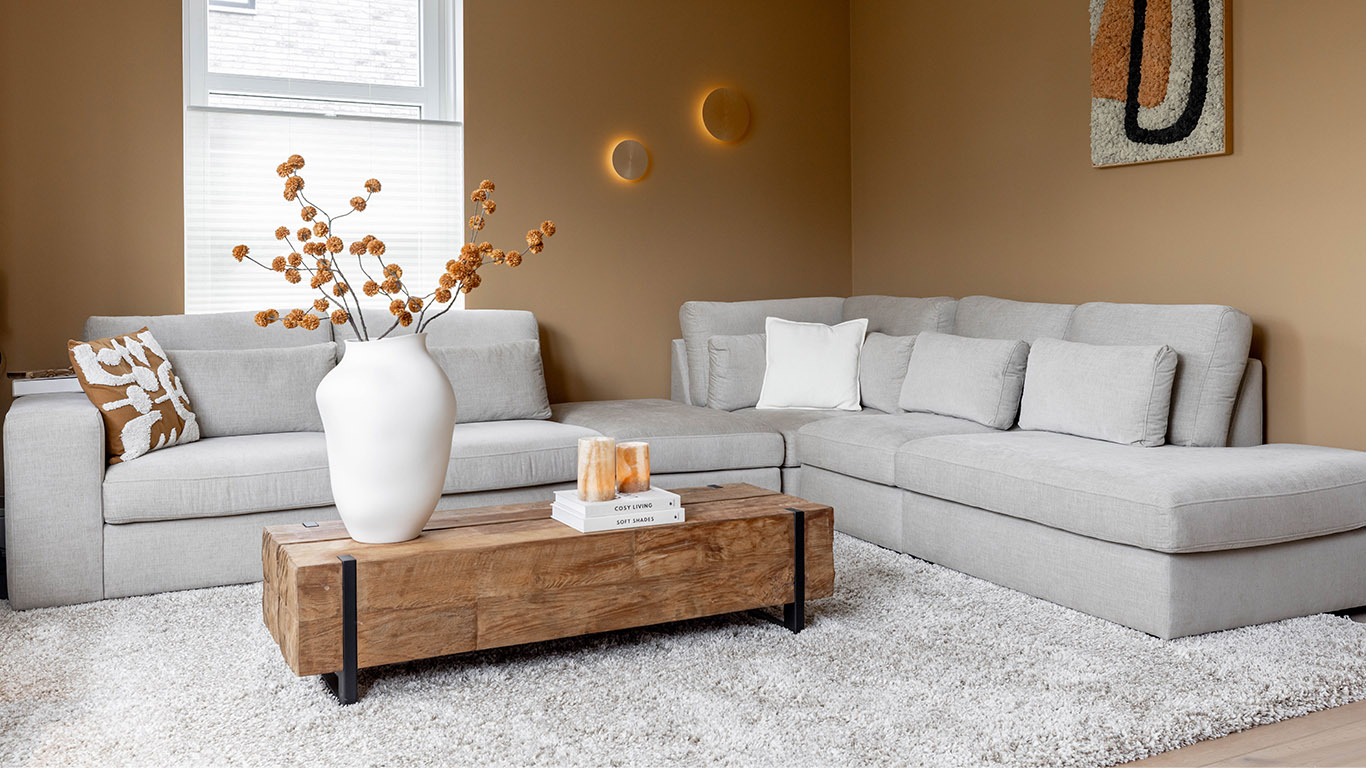GTV AFL 34 UrbanSofa Lorenzo Hoekbank in Windsor Sand 4