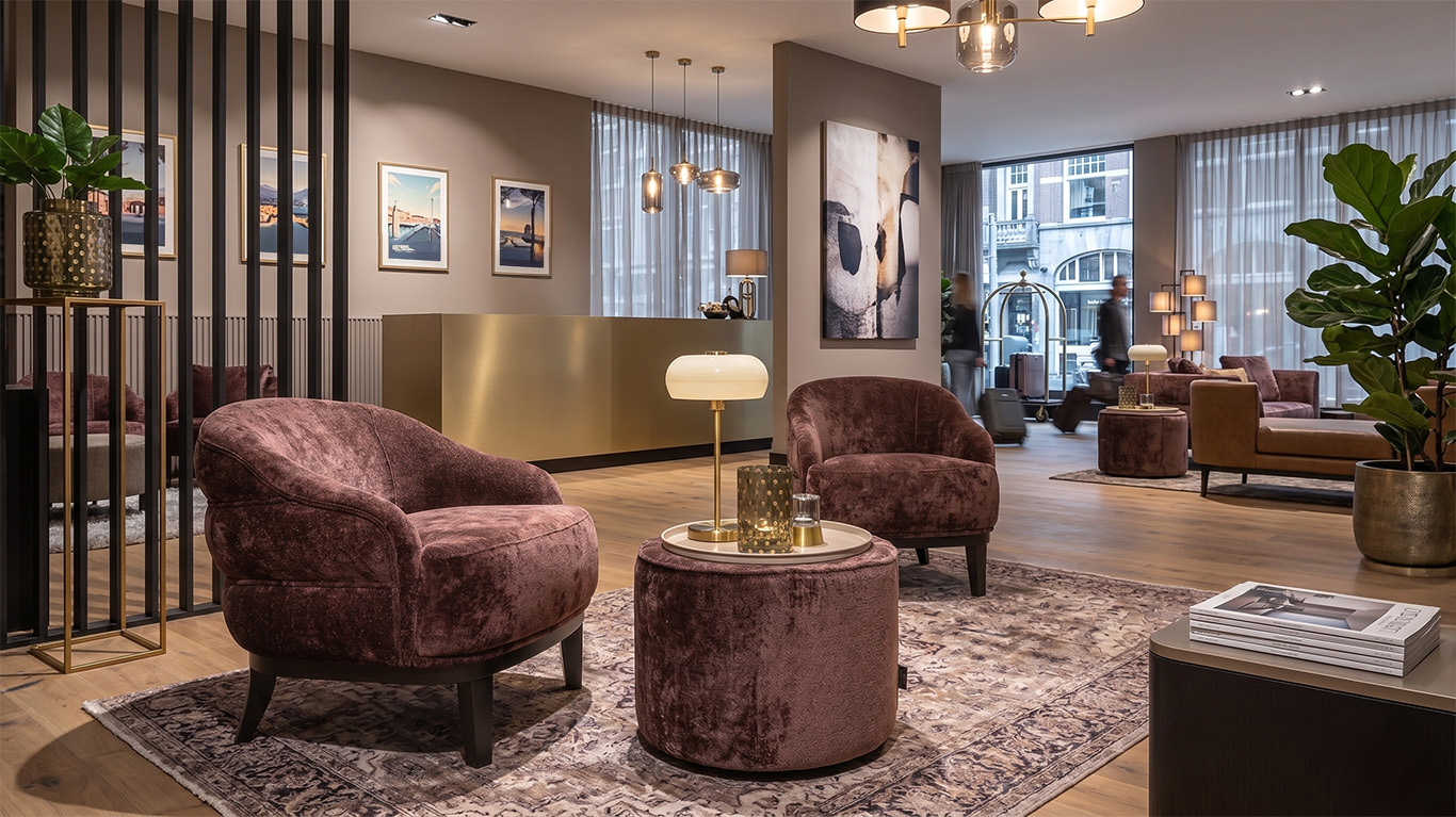 UrbanSofa Nora fauteuils wachtkamer