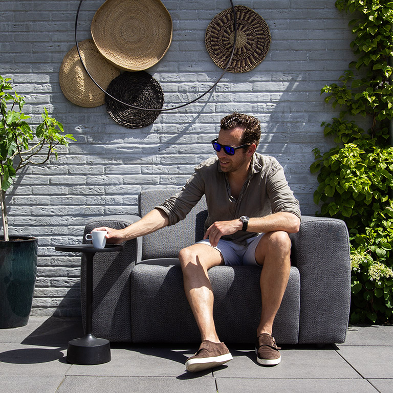 UrbanSofa Outdoor Provence Loveseat in Savana Tornado 4