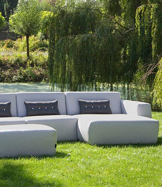 Outdoor Provence loungebank