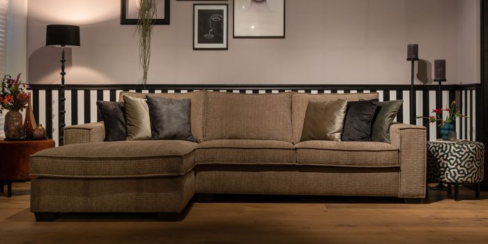 UrbanSofa Merano Casia Loungebank Soho Taupe website 1